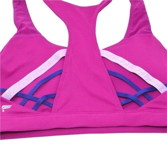 Fabletics Kessler Medium Impact Strappy Back Sports Bra, Size XS? - Picture 3 of 9